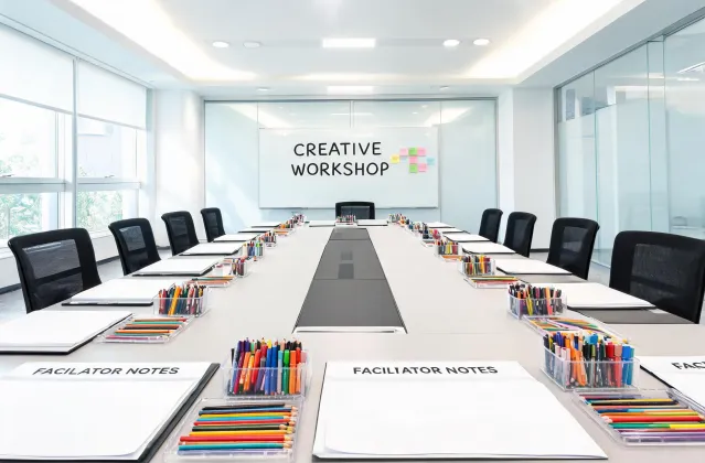 Corporate creative workshop supplies